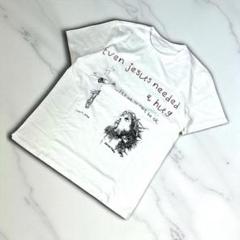 ジーザス　キリスト　プリント　Tシャツ　カットソー　新品未使用品