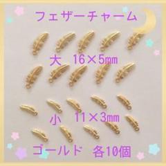 フェザーチャーム ゴールド
