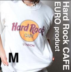 US古着 EU古着 ハードロックカフェ Tシャツ ロンドン Mサイズ 前面ロゴ