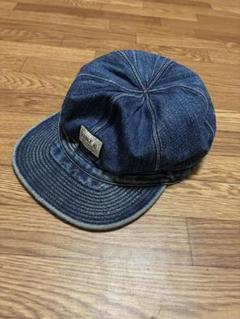 RRL インディゴ デニムワークキャップ ヴィンテージ ラルフ キャスケット インディゴ デニム サービス キャップ | ラルフ ローレン公式