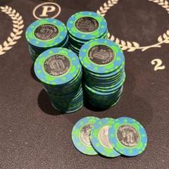 25 カジノチップ 83枚 10$ ポーカーチップ  H26年 m23244225633_1.jpg?1712342650
