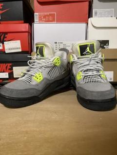 NIKE AIR JORDAN 4 RETRO SE GS "NEON"