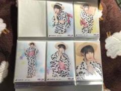 乃木坂46 西野七瀬 生写真 2017 浴衣 コンプ