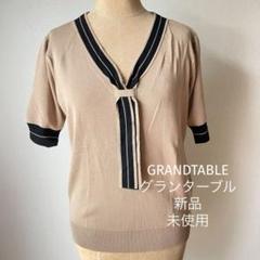GRANDTABLEグランターブル　タイ付トップスのサムネイル