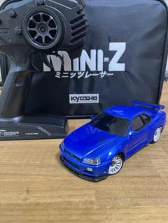 【国産】 京商 ミニッツRWD R34 GT-Rボディ他オプション付き - メルカリ ホビーラジコン