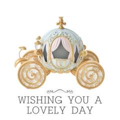 シンデレラ LEDライト WISHING YOU A LOVELY DAY馬車 - メルカリ