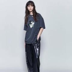 roku 6 ミッキー Tシャツ ブラック Lサイズ 新品未使用品 roku 6 ミッキー Tシャツ