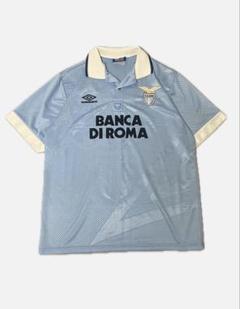 90s ラツィオ UMBRO セリエA ゲームシャツ　サッカーシャツ