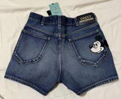 GUCCI ミッキーマウス デニムショートパンツ　size30 GUCCI ミッキーマウス デニムショートパンツ size30 - メルカリ