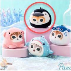 mofusand 海の生き物にゃんおかお マスコット ストラップ