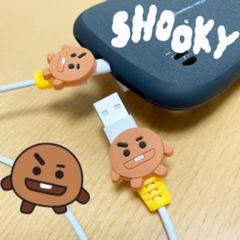 ケーブルバイト BTS BT21 SHOOKY シュガ 断線防止 ケーブル保護