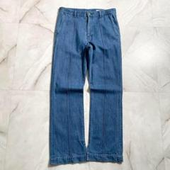 A15635美品 クルニ 20aw センターシームデニムパンツ　2