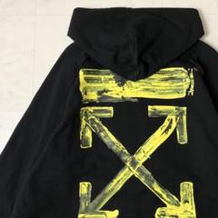 【正規品】off-white パーカー☆希少☆ Off-White - 希少✨off-white rose オフホワイト パーカー 薔薇