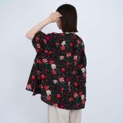 marble SUD ブラウス　半袖　シャツ　リネン　総柄　帽子　ハット 2025年最新】marble sud 割引オプション：通常商品 半袖の人気