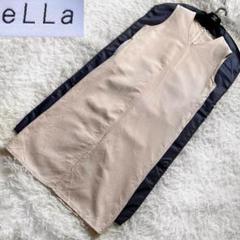 ホットなアイテム、ホットな節約 ella 6美品 selectshop ロングワンピース スリット ノースリーブ ワンピース