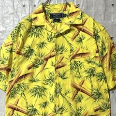 古着 90s POLO SPORT 半袖 アロハシャツ ラルフローレン 入手困難