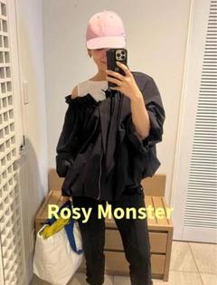 ロージーモンスター リバーシブルフワフワジャンパー ネイビー・ピンク Mサイズ ロージーモンスター リバーシブルフワフワジャンパー ネイビー