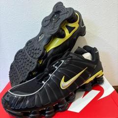 限定1足33cmナイキ　SHOX TL ショックス　ブラック　イエロー(N