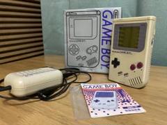 ニンテンドー　初代ゲームボーイ本体　箱説明書付き　＋充電アダプター