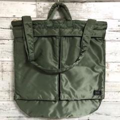 ✨お値下げ✨PORTER ポーター　タンカー2wayヘルメットバッグ　カーキ TANKER(タンカー) 2WAY HELMETBAG | 吉田カバンホームページ