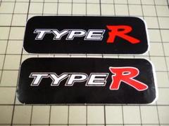 TYPE R ステッカー 2枚/80×28mm タイプR