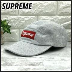 【USA製】SUPREME シュプリーム ボックスロゴ デニムキャップ グレー