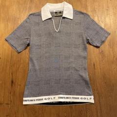 GIANFRANCO FERRE ゴルフシャツ チェック40