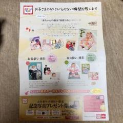スタジオマリオ 記念写真プレゼント券