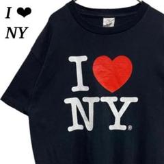 00s I LOVE NY アイラブニューヨーク 半袖 Tシャツ ブラック