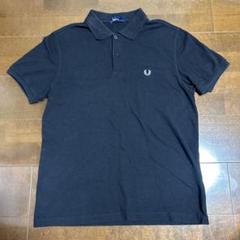 大人気　フレッドペリー　ポロシャツ　半袖　M1200 S黒　白　古着 FRED PERRY - M12 英国製 フレッドペリー ポロシャツ 半袖 黒 白