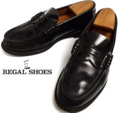 美品 REGAL 2177 コイン ペニー ローファー 25.5㎝ レザー