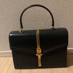 グッチ GUCCI バッグ シルヴィ 431665 すり替え防止タグ付き グッチ ハンドバッグ シェリーライン シルヴィ レザー 431665
