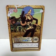ミス・ダブルフィンガー　ONE PIECE カード　BANDAI　2001
