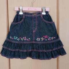 美品　メゾピアノ　ミミポポ　豪華刺繍　ワンピース　レア　平成レトロ　希少 mezzo piano - 平成レトロ メゾピアノ ミミポポちゃん 90 希少の