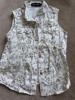 Ralph Lauren 花柄ノースリーブシャツ