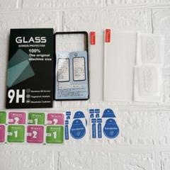 Galaxy S24 ガラス保護フィルム 2枚 カメラ保護フィルム 2枚