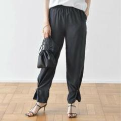 IENA イエナ サンドウォッシュパンツ ブラック サイズ36 美品のサムネイル