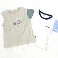 petit main プティマイン 110cm タンクトップ 半袖Tシャツ