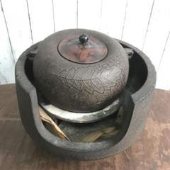 茶釜　風炉釜　南部鉄器　金属工芸　昭和レトロ　茶道具　華道 Yahoo!オークション -「茶釜 南部」(金属工芸) (工芸品)の落札
