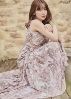 ワンピース Her lip to Muse Floral Cut-Out Dress Her lip to Muse Floral Cut-Out Dress