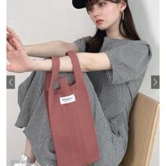 チェック柄パフスリーブワンピース