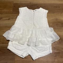 女の子　夏用　ツーピース服　95