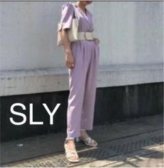 SLY ジャンプスーツ ラベンダー