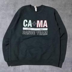 CA+MA ダンスチームスポーツブラック裏起毛MサイズJERZEESスウェット