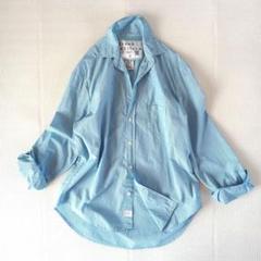美品✨希少フランクアンドアイリーン　リネン100% MARY 総柄　ロングシャツ Frank&Eileen - 美品 フランク&アイリーン リネン100% 長袖