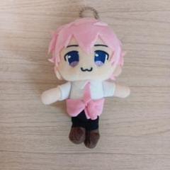 すとぷり サンリオキャラクターズ ぬいぐるみキーホルダー さとみくん マイメロ 新品☆すとぷり【さとみ】サンリオ☆マイメロディ☆ラバー