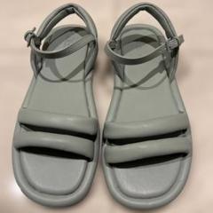 新品未使用　ZARA ザラ　ワントーンサンダル　サイズ35(22.5センチ)