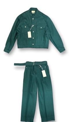 YOKE CUT-OFF DENIM TRUCKER JACKET セットアップ - メルカリ