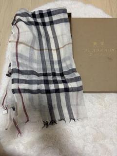 値下げ▼BURBERRY 大判ショール 楽天市場】未使用 BURBERRY バーバリー ノバチェック ストール