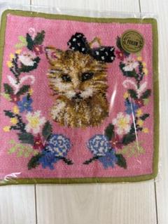 新品未開封　ラブラリーバイフェイラー　マイダーリン　ラリー　ハンカチ　猫　リボン